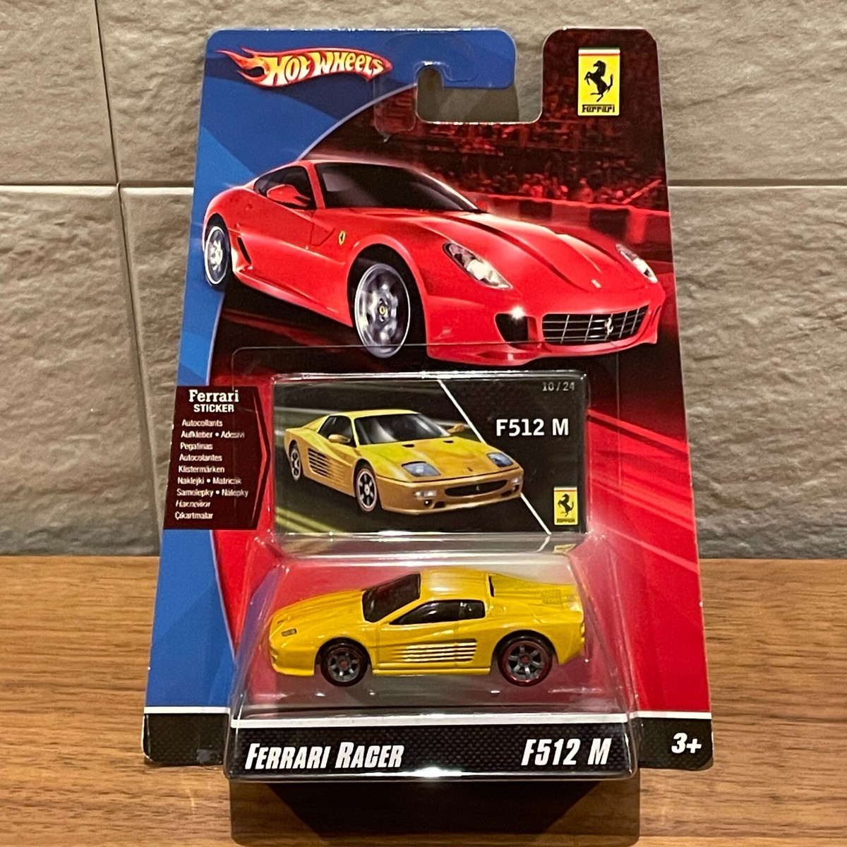 Hot Wheels Ferrari Racer F512 M Yellow Excellent Unopened | eBay