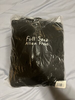 Xl Full Send Alien Frens Black Hoodie 