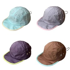 Fashion Unisex Adjustable Short Brim Peaked Cap Baseball Cap Casual Street Hat