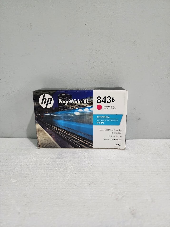 HP PageWide XL 843B インクカートリッジ シアン 400ml HP PageWide XL 843B インクカートリッジ シアン 400ml 【公式通販】
