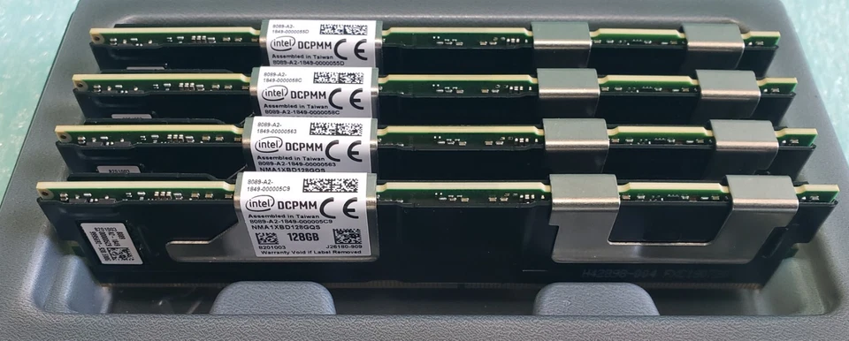 (4 x 128GB) Intel NMA1XBD128GQS 128GB PC4-21300 Ddr4-2666Mhz Opt DC Persistent - Image 3 of 4