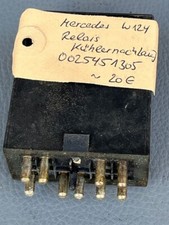 Mercedes W124 Relais Kühlernachlauf 0025451305 gebraucht Mercedes W124 Relais Kühlernachlauf 0025451305 gebraucht