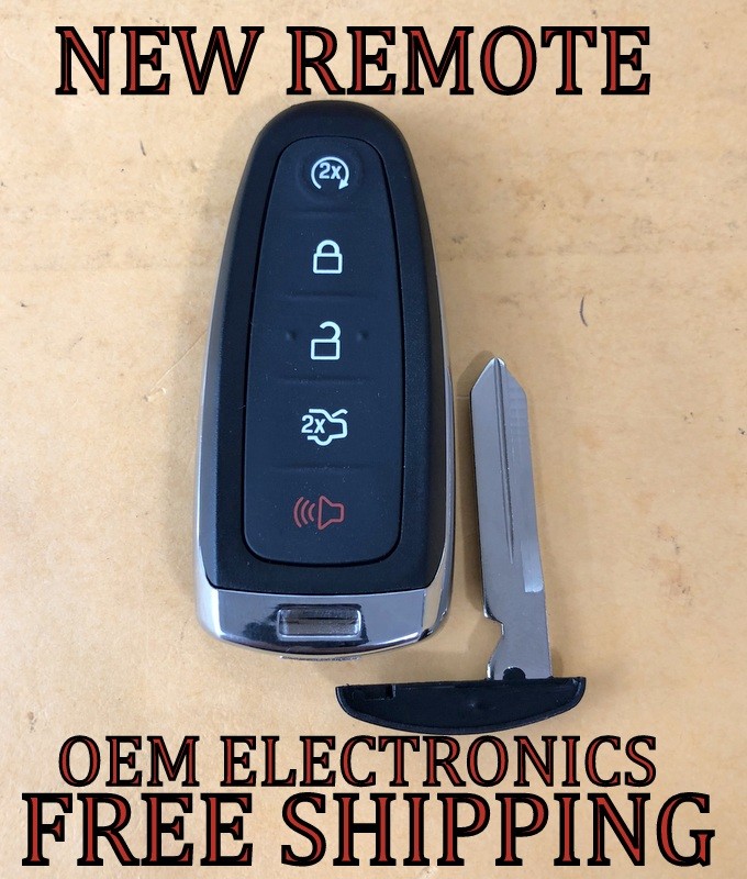 KEYXPRESS 3-Button Uncut Remote Key Fob For 2013-2016 Ford Escape & Fiesta – 315MHz With 63 Chip