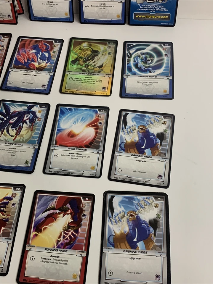 Lote 33 cartas coleccionables Monsuno - TOPPS - JAKKS Foto 3 de 4