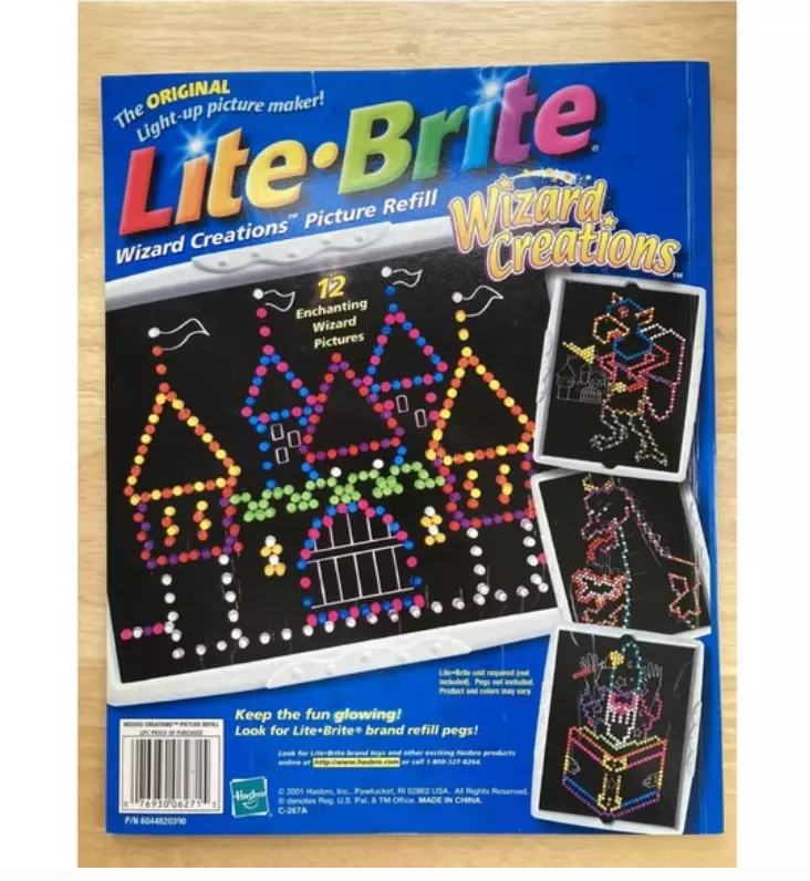  Lite Brite Refill Sheets