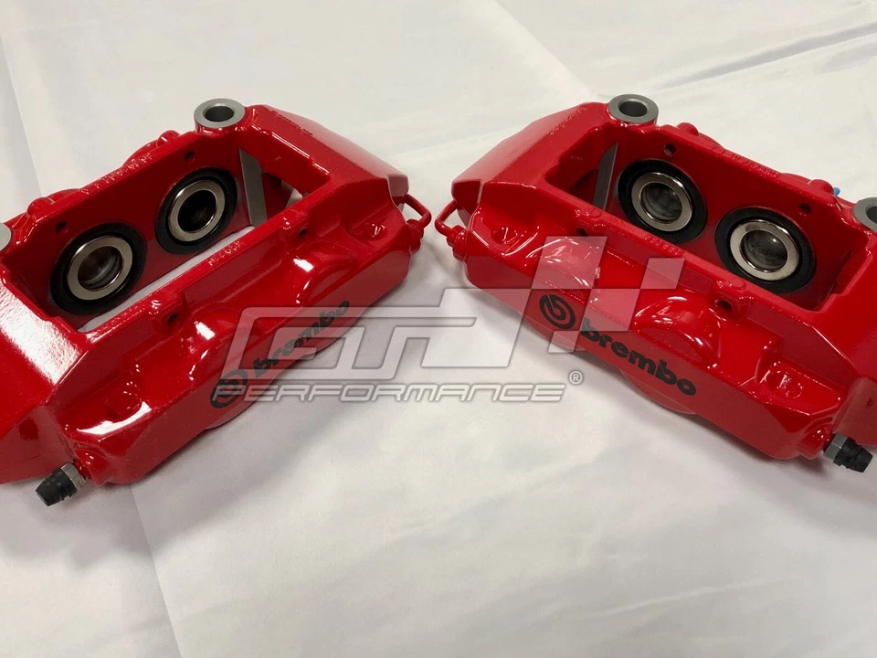 Par de pinzas Brembo rojas Megane 2 y Clio 3 RS 225 230 197 203 nuevas - Imagen 2 de 3