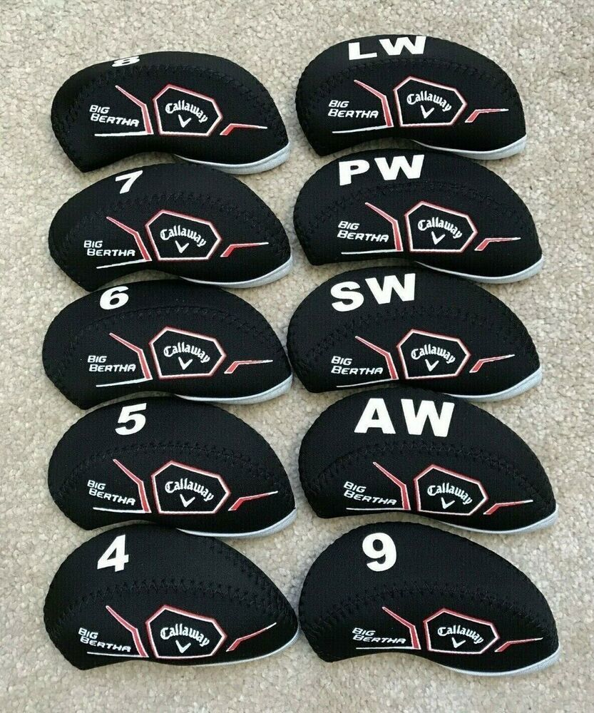 For Callaway Big Bertha Rogue Club Covers 4-9pasl/w 10pcs