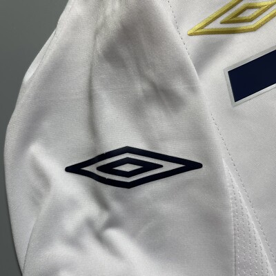 ENGLAND UMBRO 2007/2009 FOOTBALL SOCCER HOME JERSEY #7 DAVID