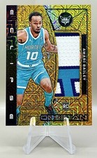 Amari Bailey 2023-24 Obsidian ECLIPSE Gold Prizm Rookie Patch Auto RC #7/10 SPP