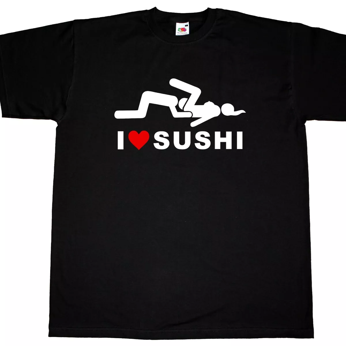 Fun Cult T-Shirt T-Shirt - I Love Sushi