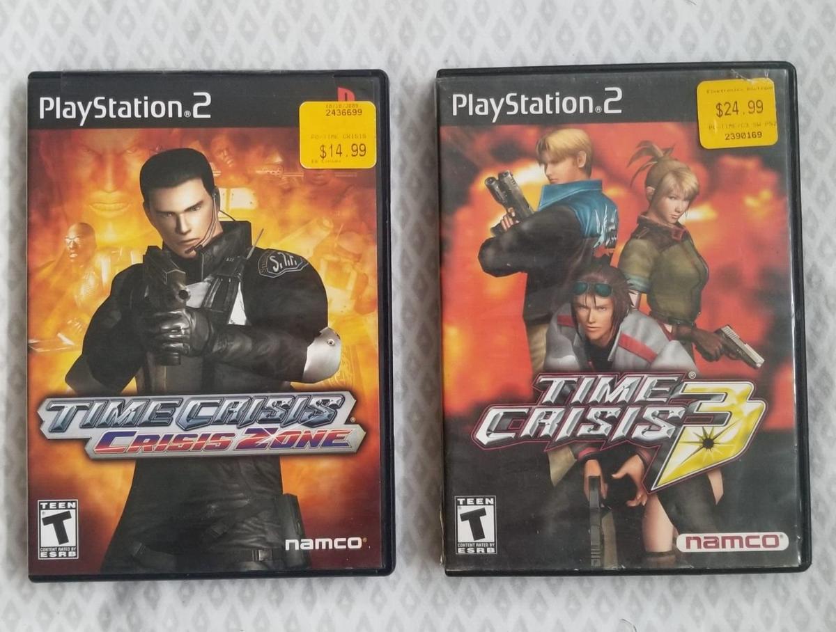 Time Crisis: Crisis Zone 1 & 3 (Sony PlayStation 2, 1997 & 2002