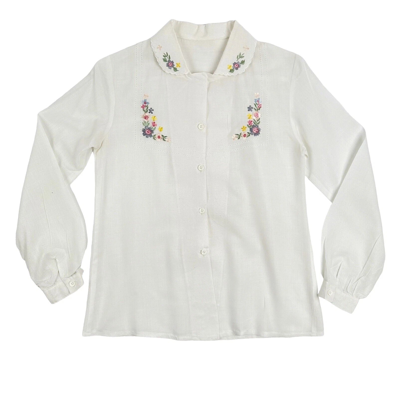 Hippy White Vintage Tops for Women