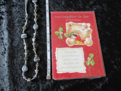 daughter in law Christmas cards and necklace see photos  [ 6 ] - Bild 1 von 5