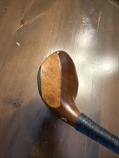 WOW RH Persimmon Brassie J.W.X Golf Club Hickory Shaft