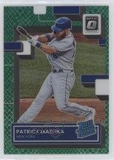 2022 Donruss Optic Rated Rookie Green Dragon Prizm 57/99 Patrick Mazeika #84 e6p
