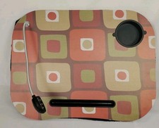 Vintage Bean Bag Lap Desk Tray Cup & Pen Hold...
