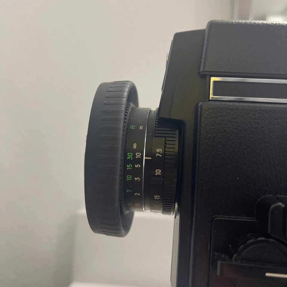 Cámara de película Minolta XL-660 Sound Super 8 8 mm - no probada como está Foto 4 de 4