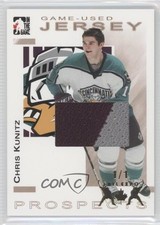 2004-05 ITG Heroes and Prospects Gold Fall Expo 1/1 Chris Kunitz #GUJ-41 0a7