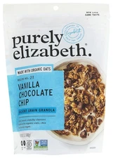 Purely Elizabeth Vanilla Chocolate Chip Granola 12 Ounce Gluten Free Snack