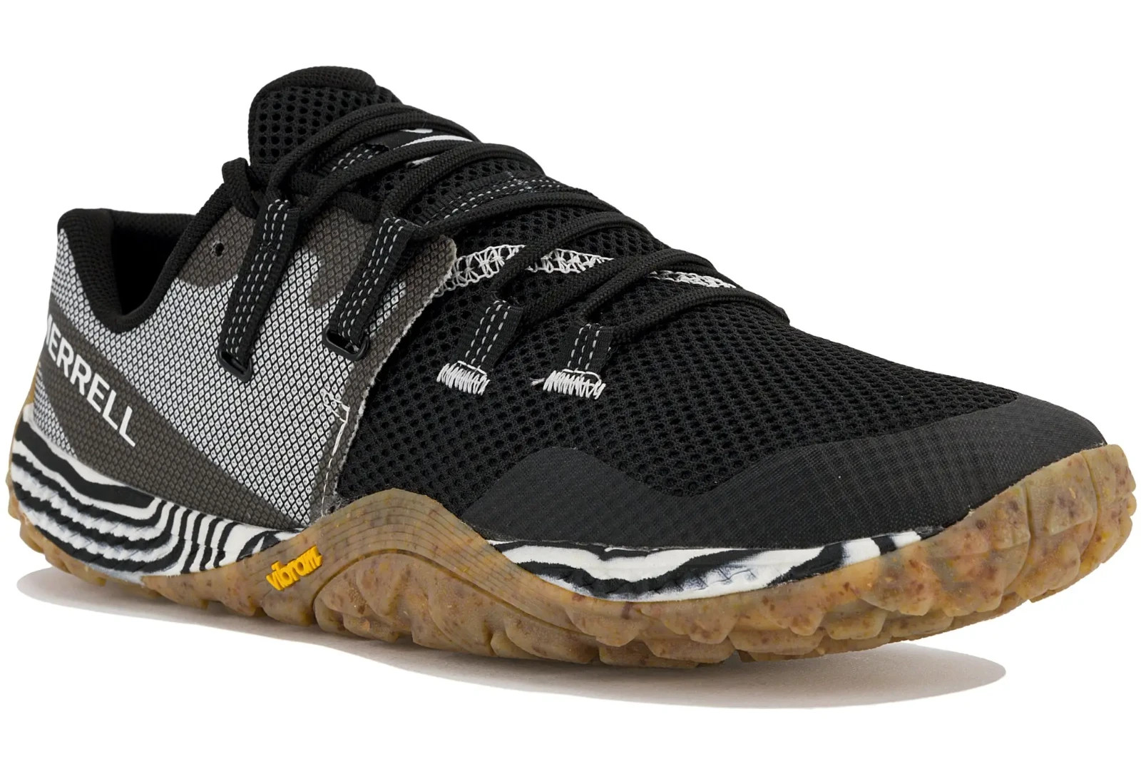 Merrell Trail Glove 6 J066819 Uomo 10 Nero Soluzione Colorante Scarpe da Corsa GBN1182