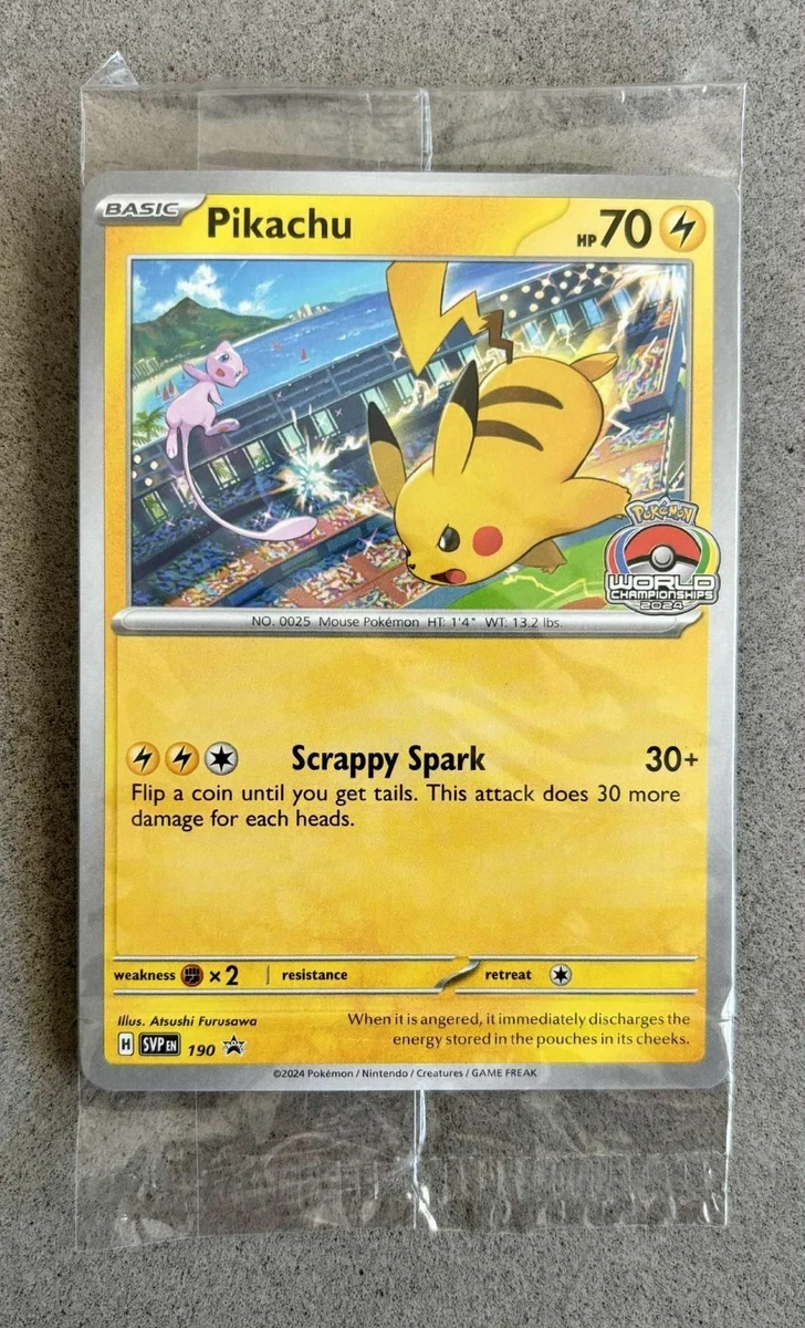 Pikachu Pokémon TCG Individual Collectible Card Game Cards for