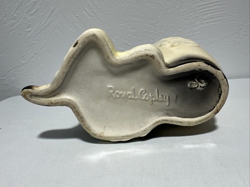 Royal Copley Art Pottery Asian Chinese Oriental Planter Vase 50’s Vintage - Picture 12 of 14
