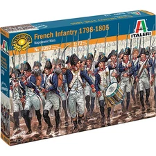 French Infantry 1/72 Plastic Figures - Napoleonic Wars