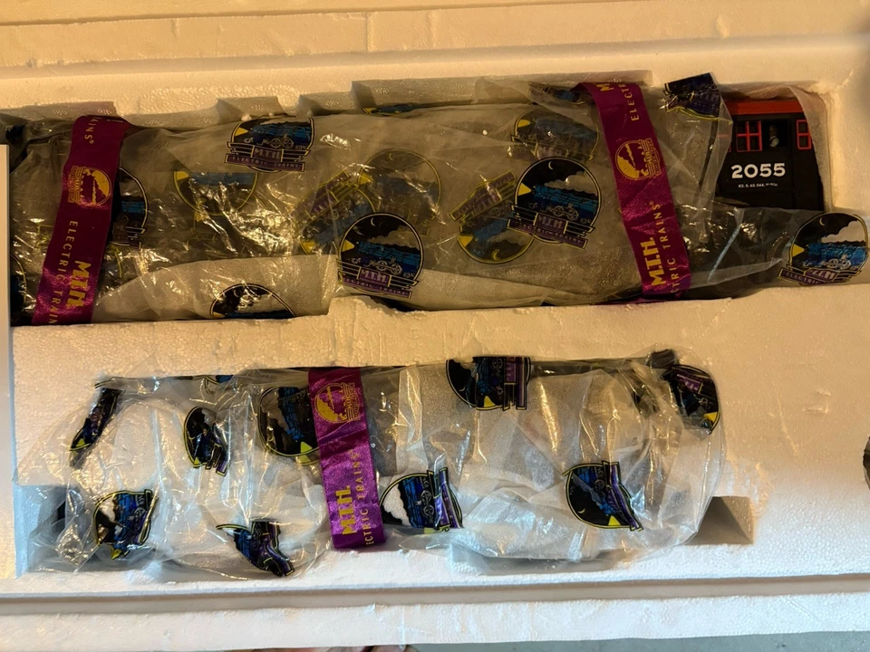 MTH Premier 20-3054-1 Great Northern R-2 2-8-8-2 Steam PS.2 O Gauge #2055 BCR GN - Image 4 of 4