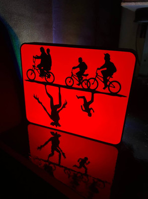 Stranger Things Licht Nachtlicht, einzigartiges Geschenk für Fans Netflix USB Stranger 