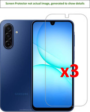 3x Samsung Galaxy A17 Screen Protector w/ clo...