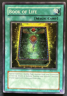 Yu-Gi-Oh! Book of Life PGD-033 NM