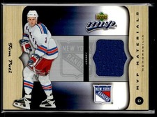 2005-06 Upper Deck MVP Materials Tom Poti #M-TP