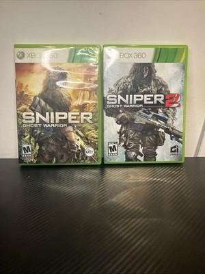 Sniper Ghost Warrior 1 and 2- Microsoft Xbox 360