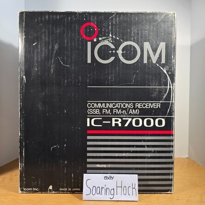 Icom Model IC-R7000 Multi-Mode Wide Band VHF/UHF Receiver - Excellent Condition!