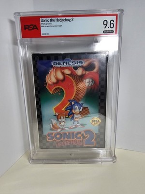 Sonic the Hedgehog 2 Sega Genesis 9.6 A++ FACTORY SEALED NEW PSA/WATA  Graded