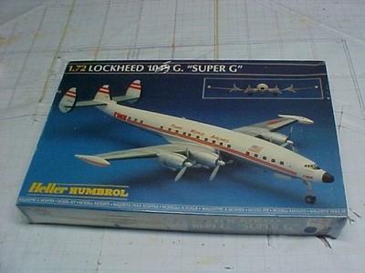 1/72 Heller Sealed Model Kit 80314 /Humbrol TWA Lockheed 1049 G Super G