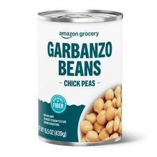 , Canned Garbanzo Beans, 15.5 Oz (Previously Amazon Fresh, Packaging May Vary)