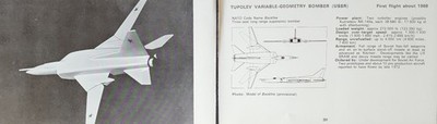 Tupolev Bomber Plane Picture Aircraft Detail Info Vtg Original Article Sheet  