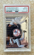 1999 Bowmans Best Derek Jeter Don Mattingly Franchise Favorites #FR1C PSA 10 Gem