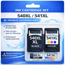 Patronen für Canon PG-540 XL CL-541 XL Pixma MG3650s MG4250 TS5150 TS5151 MX375