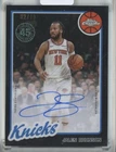 Jalen Brunson 2025-26 Topps  80-81 Topps Chrome Auto Black Mojo Refractor 02/10