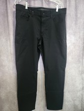 Weatherproof Vintage Men Relaxed Fit Stretch 5-Pocket Canvas Pants Size 34x32