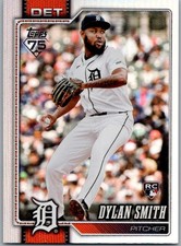 2026 Topps Rainbow Foil Dylan Smith Rookie Parallel Card RC #13 Tigers. rookie card picture