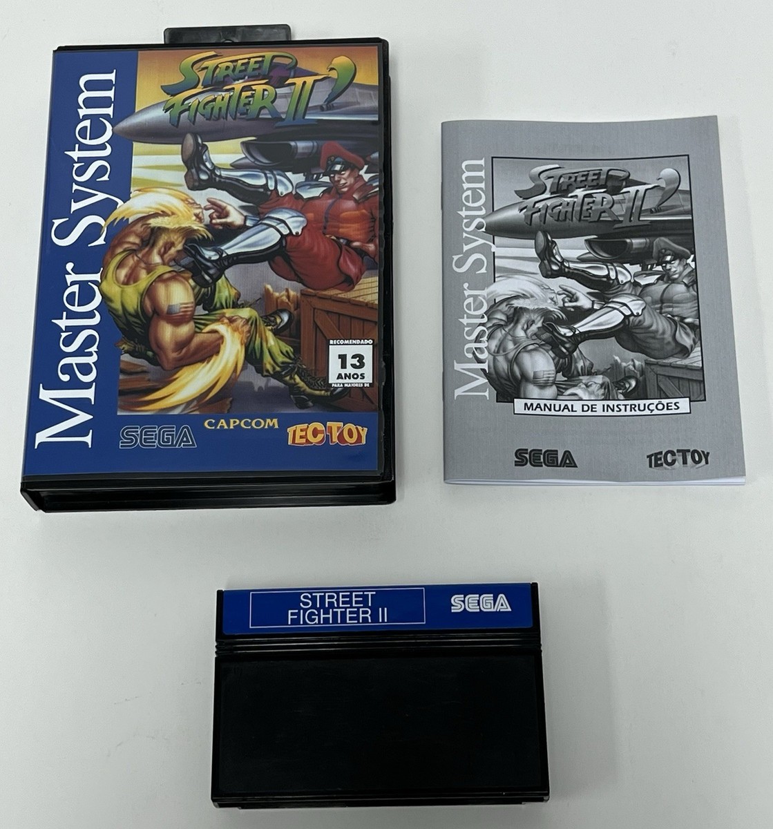 Street Fighter II 2 - Sega Master System - TEC TOY | Tested | READ