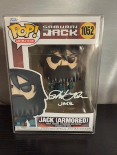 Funko Pop! Vinyl: Samurai Jack - Jack (Armored) #1052 SIGNED