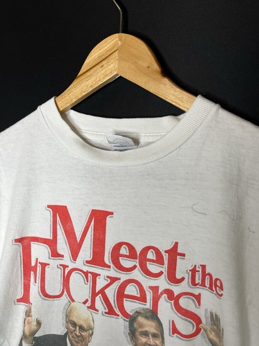 Vintage Political Parody T Shirt George Bush President Movie Parody Sz M - Picture 6 of 8