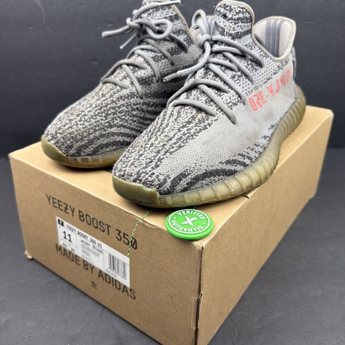 Vintage Adidas Yeezy Boost 350 AH2203 Men's Size 11 Limited