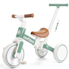 Bicicleta de equilibrio triciclo ajustable XIAPIA 5 en 1 para niños pequeños de 1-3 años