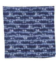 bar III Mens Indigo Tie Dye Pocket Square, Blue, One Size