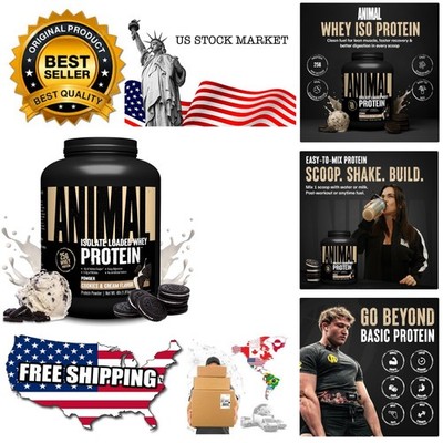 Whey Isolate Protein Powder - 25g Protein, Great Taste, Low Sugar - Cookies &...